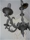 Sierlijke grijs brocante hanglamp, Barok - 1 - Thumbnail