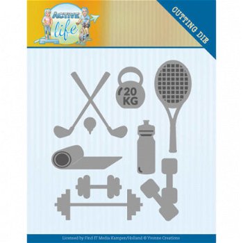 Yvonne Creations, Snijmal - Active Sports ; YCD10194 - 1