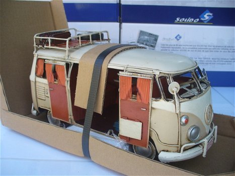 Tinplate Collectables 1/18 VW Volkswagen T1 Camper + Surfboard - 1