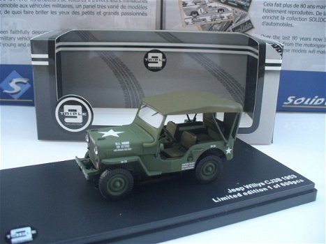 Triple 9 Collections 1/43 Willy's Jeep Army - 2