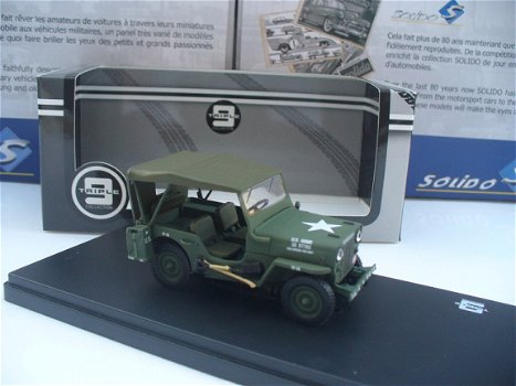 Triple 9 Collections 1/43 Willy's Jeep Army - 5