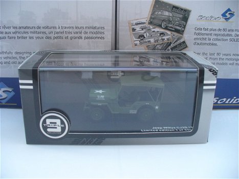 Triple 9 Collections 1/43 Willy's Jeep Army - 7