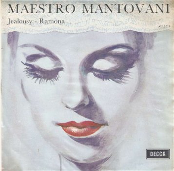 singel Maestro Mantovani - Jealousy / Ramona - 1
