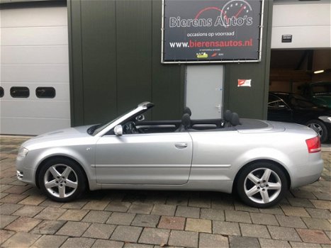 Audi A4 Cabriolet - 1.8 Turbo Advance (Leder Navi Cruise Nieuwstaat) - 1