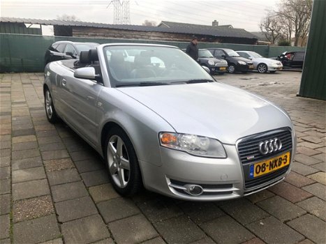 Audi A4 Cabriolet - 1.8 Turbo Advance (Leder Navi Cruise Nieuwstaat) - 1