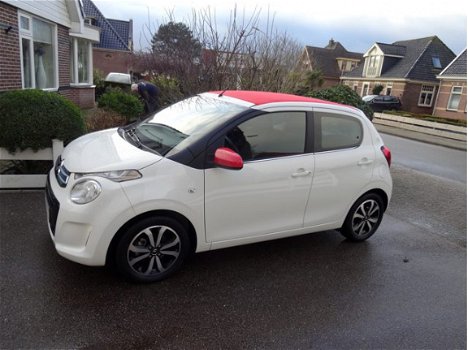 Citroën C1 - 1.0 VTi Airscape Shine CABRIO AUTOMAAT AIRCO NAVIGATIE 8900KM ZO GOED ALS NIEUW - 1