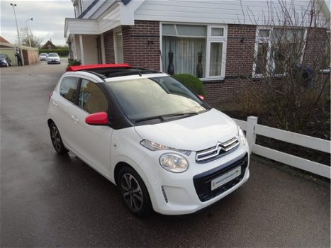 Citroën C1 - 1.0 VTi Airscape Shine CABRIO AUTOMAAT AIRCO NAVIGATIE 8900KM ZO GOED ALS NIEUW - 1