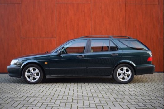 Saab 9-5 Estate - 2.0 T-YOUNGTIMER-Estate-Leer-Trekhaak - 1