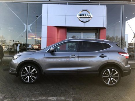 Nissan Qashqai - DIG-T 115 Tekna + Glassroof * 1E EIGENAAR * LAGE KM-STAND - 1