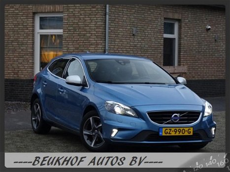 Volvo V40 - 2.0 D2 R-Design Business Airco Leer Xenon Stoelverwarming - 1