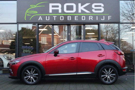 Mazda CX-3 - 2.0 SkyActiv-G 120 GT-M Navi/Camera/Ecc/Keyless/Headup/Leder/Bose/18inch - 1