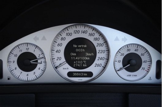 Mercedes-Benz CLK-klasse Cabrio - 200 K. Avantgarde Leder Comand Navigatie Automaat - 1