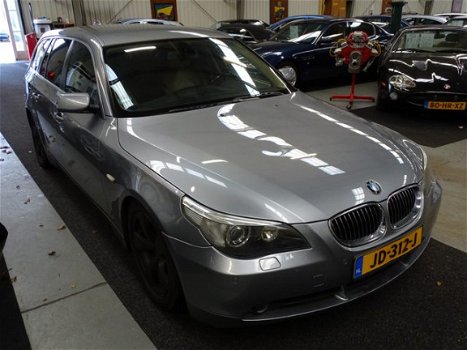 BMW 5-serie Touring - 525d Executive Automaat Airco Climate control leer - 1