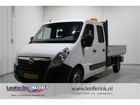 Opel Movano - 2.3 CDTI 126pk Dubbel cabine 7 pers pick up Airco, Navi 2500kg trekhaak - 1