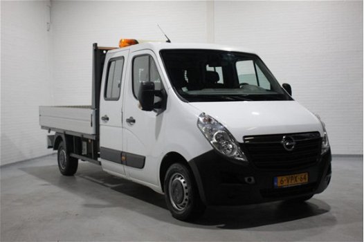 Opel Movano - 2.3 CDTI 126pk Dubbel cabine 7 pers pick up Airco, Navi 2500kg trekhaak - 1