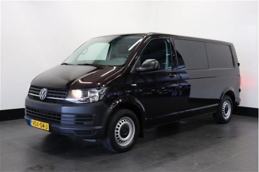 Volkswagen Transporter - T6 2.0 TDI 140PK L2H1 Dubbele Cabine - Airco - Cruise - € 15.900, - Ex - 1