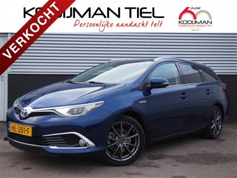 Toyota Auris - 1.8 Hybrid 136pk CVT Lease Pro/LED/Sensoren V+A/PANO-DAK - 1