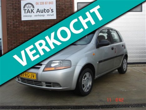 Chevrolet Kalos - 1.4 Spirit 5-deurs/Airco/apk 2-12-2020/met boekjes en NAP - 1