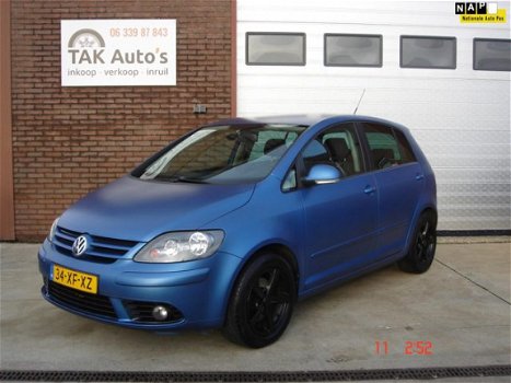 Volkswagen Golf Plus - 1.6 FSI Optive 3 /Automaat/Airco/gewrapt/met boekjes en NAP - 1