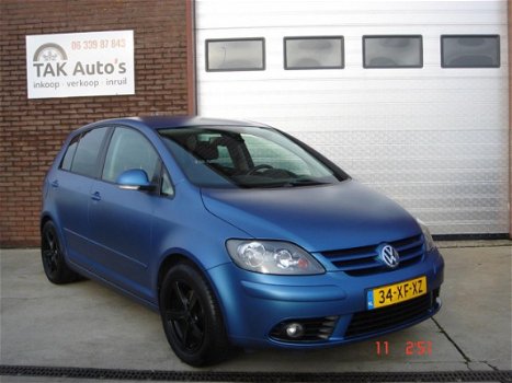 Volkswagen Golf Plus - 1.6 FSI Optive 3 /Automaat/Airco/gewrapt/met boekjes en NAP - 1