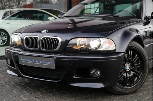 BMW 3-serie Cabrio - M3 Hardtop SMG 343pk Navi Leer Carbonschwarz Cabriolet Automaat Navigatie - 1