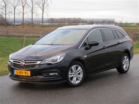 Opel Astra Sports Tourer - 1.4 Turbo Cosmo Automaat/ECC/Navigatie/Camera/LEER - 1