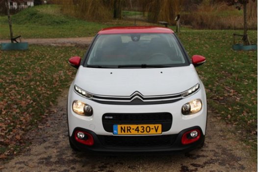 Citroën C3 - 1.2 PureTech Feel Airco-Cruise-PDC-Bluetooth-LM Velgen-CrossClimate 24 Maanden Bovag Ga - 1