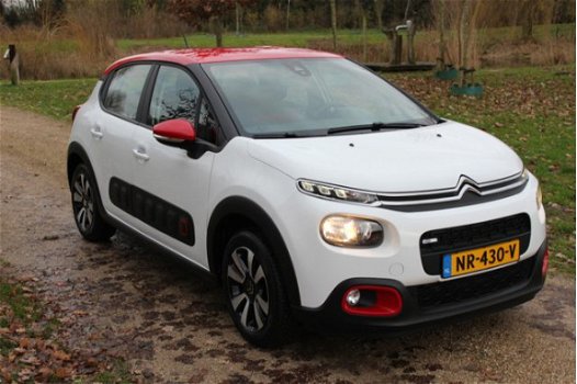 Citroën C3 - 1.2 PureTech Feel Airco-Cruise-PDC-Bluetooth-LM Velgen-CrossClimate 24 Maanden Bovag Ga - 1