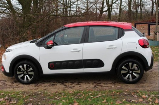 Citroën C3 - 1.2 PureTech Feel Airco-Cruise-PDC-Bluetooth-LM Velgen-CrossClimate 24 Maanden Bovag Ga - 1