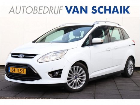 Ford Grand C-Max - 1.6 | Titanium | 2x SCHUIFDEUR | NAVI | LEDER | CAMERA | CRUISE | CLIMATE - 1