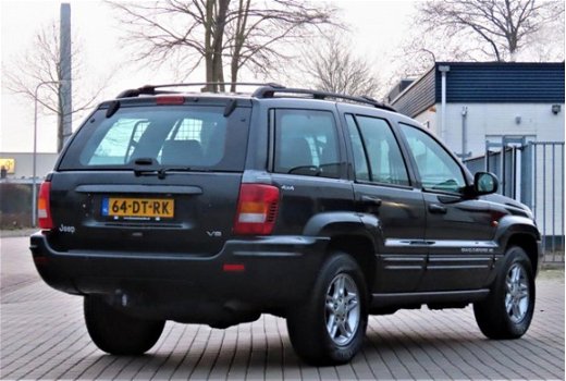 Jeep Grand Cherokee - limited 4, 7 V8 4wd leder stoelverw - 1