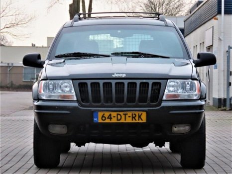 Jeep Grand Cherokee - limited 4, 7 V8 4wd leder stoelverw - 1