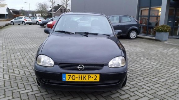 Opel Corsa - 1.0i-12V Strada Zwart - 1