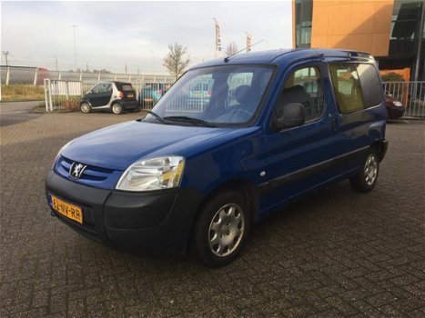 Peugeot Partner MPV - 1.4 XR Blauw 2004 Airco Stuurbekr. NAP - 1