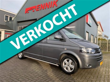 Volkswagen Transporter - 2.0 TDI L2H1 DC Comfortline Navi / Trekhaak / Zeer nette bus - 1