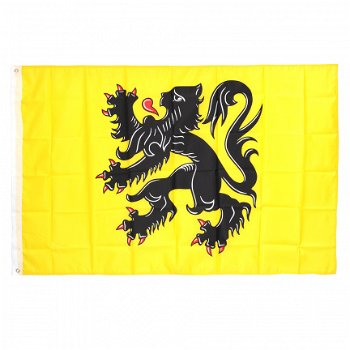 Vlag Vlaanderen , Wallonië , Brussel - 1