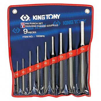 KING TONY 9DLG SPILDOORSLAGENSET 2-14MM - 1