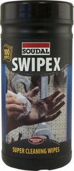 Soudal swipex reinigingsdoekjes - 1