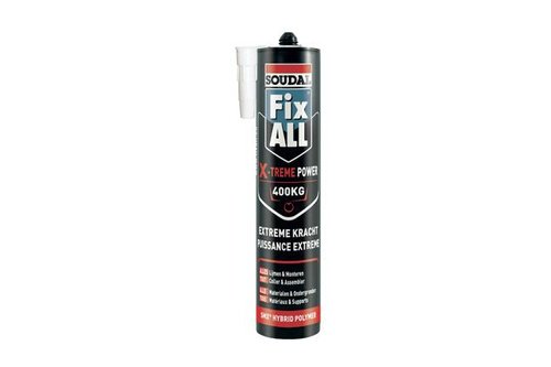 Soudal Fix ALL Ultra Tack 290ml ZWART 12stuks - 1