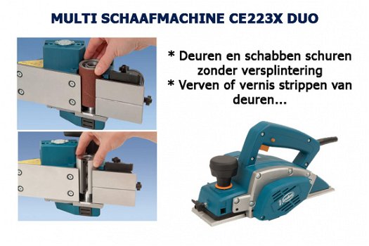 !!!PROMO!!-Multi schaafmachine CE223X Duo - 2