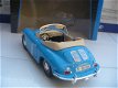 Bburago 1/18 Porsche 356 Cabrio Blauw - 3 - Thumbnail