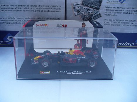 Bburago Racing 1/43 Red Bull RB13 RB 13 Max Verstappen F1 Formule 1 - 2