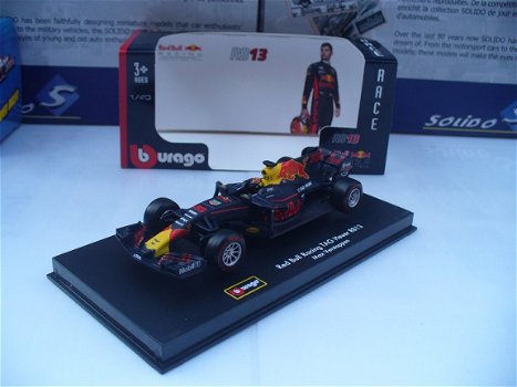 Bburago Racing 1/43 Red Bull RB13 RB 13 Max Verstappen F1 Formule 1 - 3