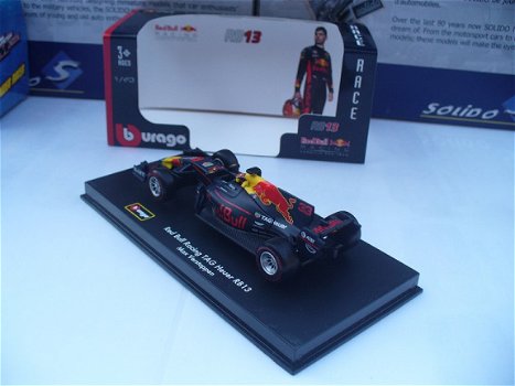 Bburago Racing 1/43 Red Bull RB13 RB 13 Max Verstappen F1 Formule 1 - 5