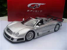 GTSpirit 1/18 Mercedes Benz CLK GTR Cabrio Zilver