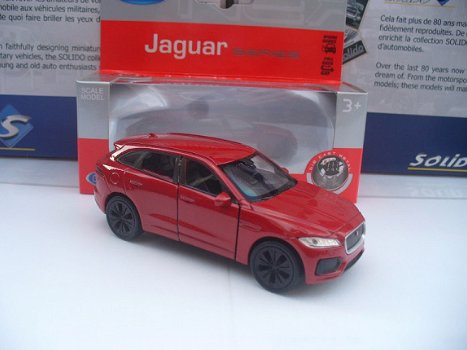 Welly 1/34 Jaguar F Pace Rood - 5