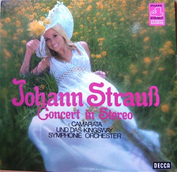 Klassieke LP Johan Strauss - Concert in Stereo - 1