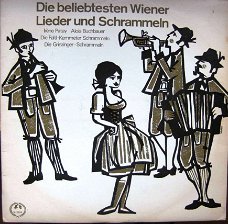 LP Die Beliebtesten Wiener lieder und Schrammeln