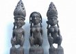 Three Naked Nias Warrior Panglima Statue - 1 - Thumbnail
