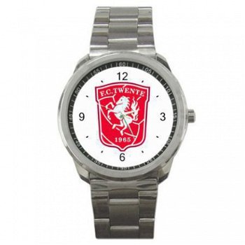 FC Twente Stainless Steel Horloge - 1